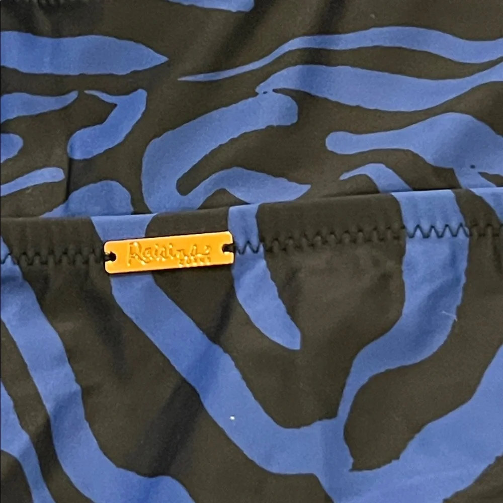 $134 NWT NEW Raisins Curve Women’s Swimsuit‎ Swim Navy Black 22W Lucia Swimsuit
